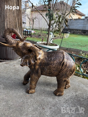 Статуетка Слон 30/40см., снимка 4 - Статуетки - 54210812