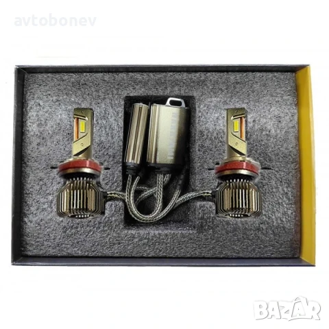 LED системи NAKATOMI M5 - H1,H4,H7,H11,HB3/HB4/HIR2 - 12-24V/65W-Canbus, снимка 15 - Аксесоари и консумативи - 51177507