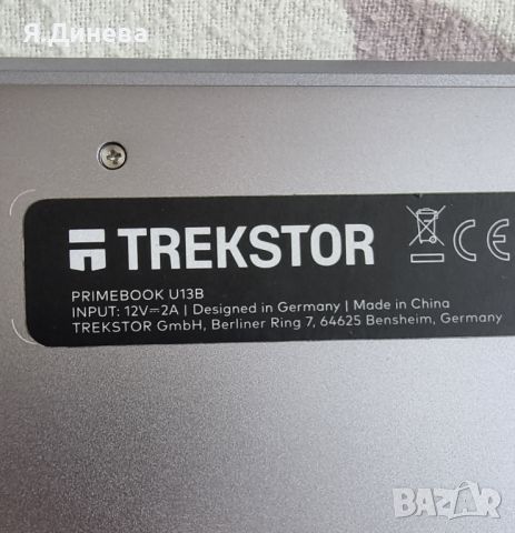 Лаптоп за части Trekstor 12v , снимка 6 - Части за лаптопи - 46649376