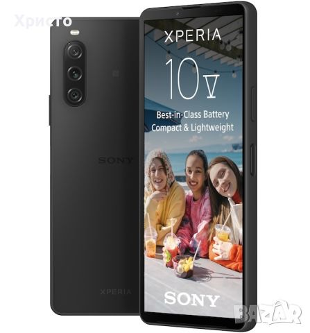 Sony Xperia 10 V, Dual SIM, 128GB, 6GB RAM, 5G, Black, снимка 1 - Sony - 46467680