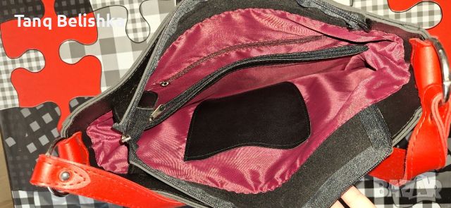 Нова ежедневна дамска чанта в два цвята!, снимка 4 - Чанти - 45725489