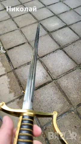 Шведски,  Швеция офицерска сабя модел 1899г., снимка 7 - Антикварни и старинни предмети - 50305068