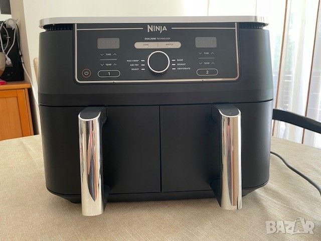 Фритюрник с горещ въздух Ninja AF400EU, 2470W, 9.5 л, 6 програми, снимка 6 - Фритюрници - 45355689