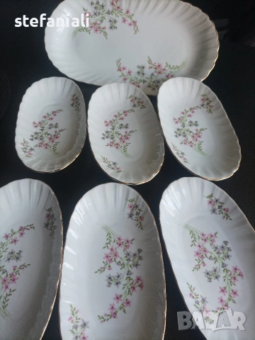 Порцеланов сервиз -елипси, снимка 3 - Сервизи - 53917029