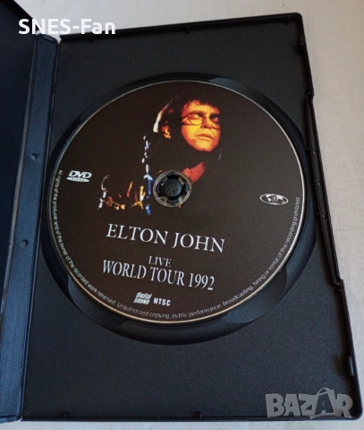 Elton John - Live World Tour 1992, снимка 2 - DVD дискове - 53850751