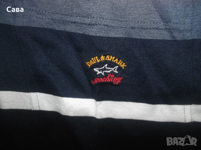 Тениски PAUL&SHARK  мъжки,Л, снимка 10 - Тениски - 51538221