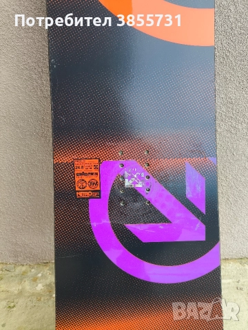 сноуборд Nitro Subzero 155 нитро, снимка 6 - Зимни спортове - 52695079