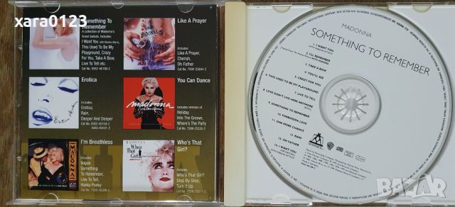 Madonna – Something To Remember, снимка 3 - CD дискове - 45786538