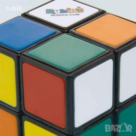 Оригинален класически куб на Рубик 2x2x2 50мм (С цветни пластини), снимка 5 - Игри и пъзели - 44996540