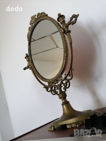 Бароков стил старинно огледало, снимка 3 - Антикварни и старинни предмети - 45727998