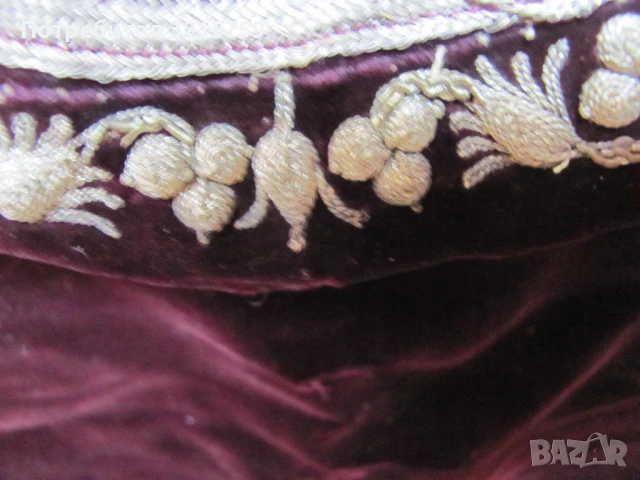 19 век елек , елече ,носия, кадифе и сърма, снимка 11 - Антикварни и старинни предмети - 50928940