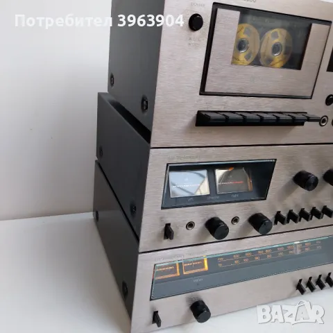 TELETON A 500 HIFI STEREO AMPLIFIER. T 500 HIFI STEREO TUNER. C 500 HIFI STEREO CASSETTE DECK, снимка 4 - Аудиосистеми - 48224422