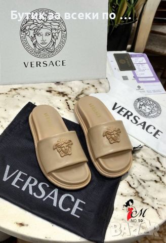 Дамски Чехли VERSACE , снимка 7 - Чехли - 46709374