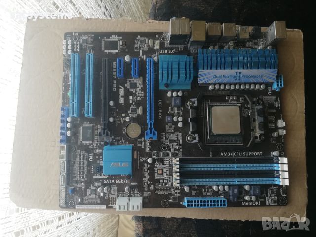 Дънна платка Asus M5A97 Pro Socket AM3+ CPU+FAN+RAM, снимка 6 - Дънни платки - 46416522