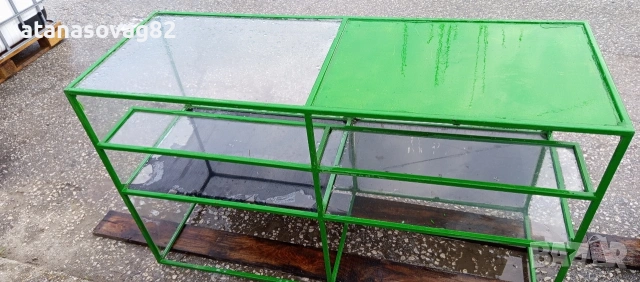 Метален щанд / рафтове комплект, снимка 4 - Други стоки за дома - 53970349