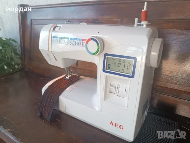 Шевна машина AEG, снимка 3 - Шевни машини - 50952840