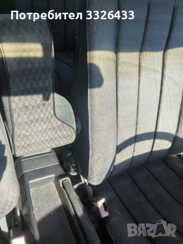 Перфектен черен салон за Мерцедес 190 , снимка 14 - Автомобили и джипове - 53665078