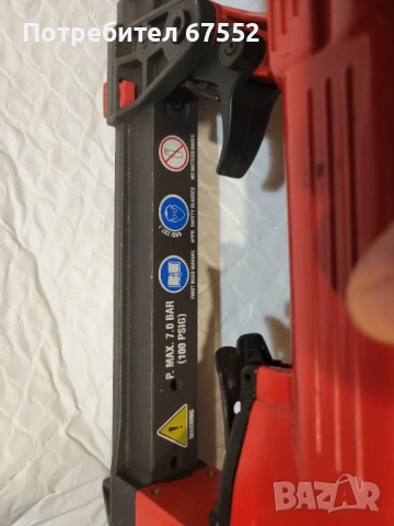 Професионален пневматичен такер Rapesco H1A 7C 16, снимка 3 - Други инструменти - 53737547