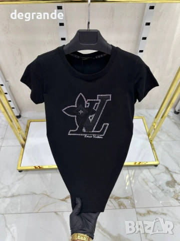Нов Модел Дамска Тениска Louis Vuitton 