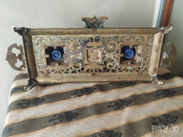 Викторианска мастилница-уникат, снимка 10 - Други ценни предмети - 50970023