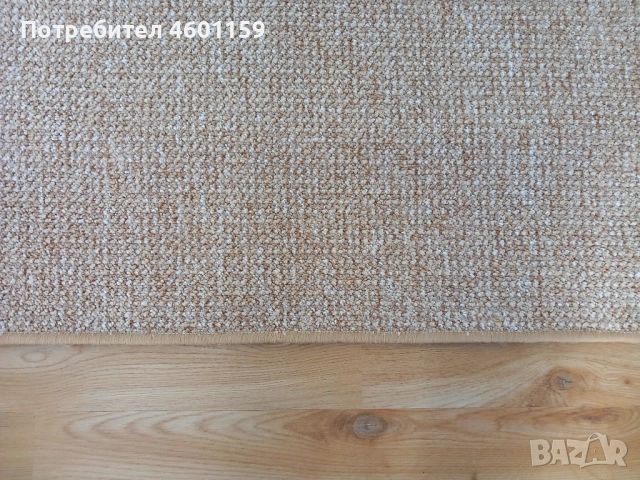 Мини килимче в бежов цвят , снимка 4 - Пътеки - 53738597