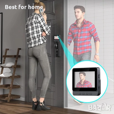 4.3-инчов безжичен видеодомофон , снимка 7 - Други - 52572968