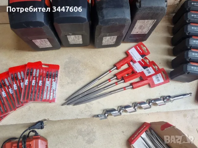 Hilti B22 , B36 , B12 Nuron батерия/батерии и зарядно / зарядни, снимка 7 - Други инструменти - 49533386