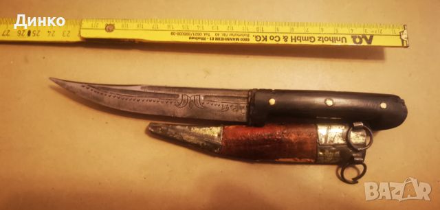 Стар турски нож,кама., снимка 7 - Антикварни и старинни предмети - 45779032