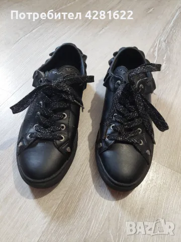 Кожени обувки Trussardi 39 номер, снимка 4 - Дамски ежедневни обувки - 49894310