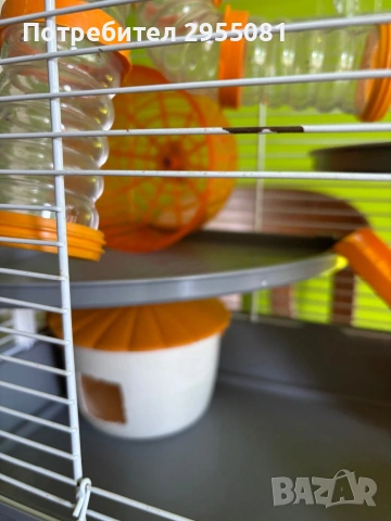 Клетка за хамстер, снимка 3 - Хамстери - 53657916