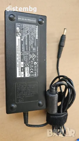 Оригинално Зарядно за лаптоп (Original Laptop Adapter) Toshiba - 19V / 6.32A / 120W - (5.5x2.5), снимка 1 - Захранвания и кутии - 47107436