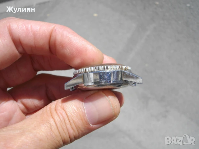 КОЛЕКЦИОНЕРСКИ ВОДОЛАЗЕН ЧАСОВНИК BESANCON DIVER , снимка 7 - Антикварни и старинни предмети - 51142341