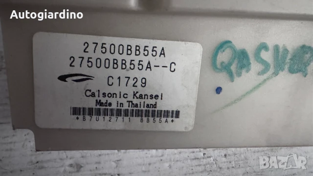 Климатичен блок / панел / табло зa Nissan Quashqai  - 27500BB55A, снимка 2 - Части - 50727795