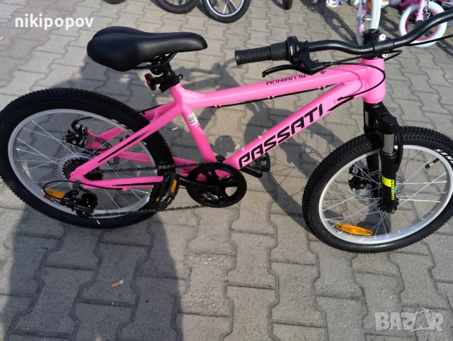 PASSATI Алуминиев велосипед 20" ALUMINIUM розов, снимка 3 - Велосипеди - 53838795