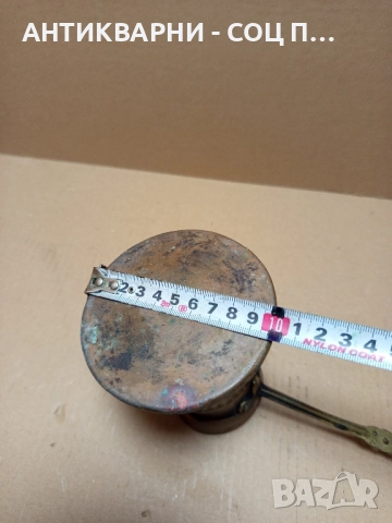 Старо Ръчно Ковано Медно Джезве За Турско Кафе., снимка 15 - Антикварни и старинни предмети - 51477177