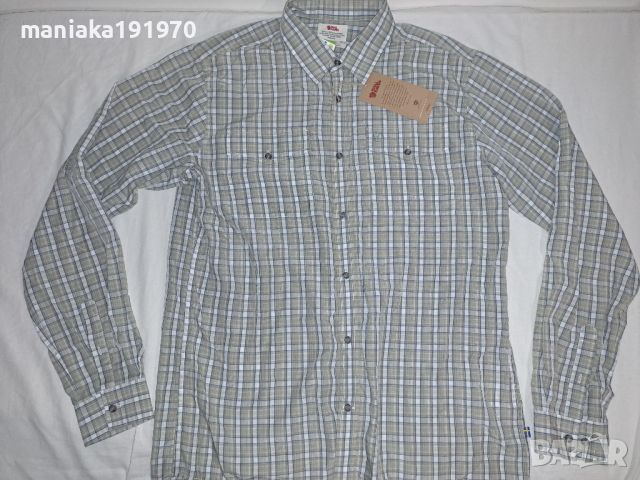 Fjallraven Abisko Cool Shirt LS (XL) спортна риза с дълъг ръкав, снимка 3 - Ризи - 45899452