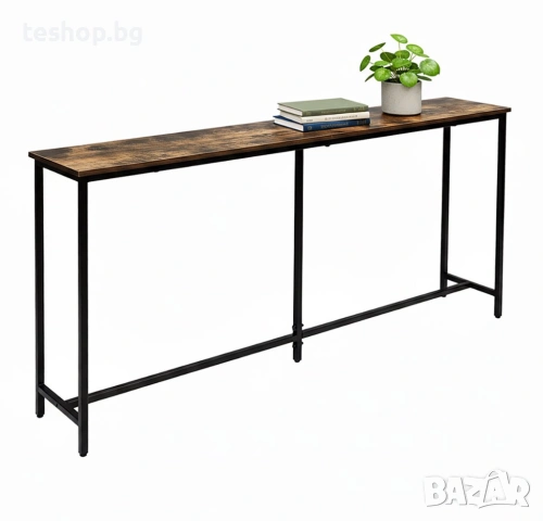 Странична маса 80,5x160x20 см Relaxdays