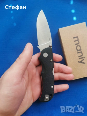 ХИТ ЦЕНА Български нож Manly City, снимка 3 - Ножове - 54244563