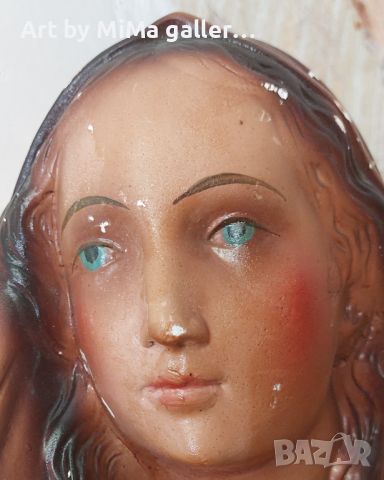 Мария Магдалена религиозна пластика статуя фигура бюст, снимка 16 - Статуетки - 34101552