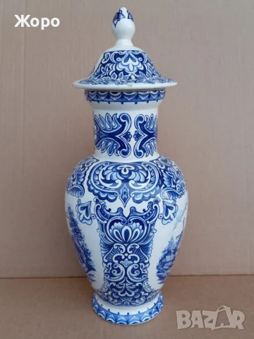 старинна ваза порцелан керамика ретро винтидж съд, снимка 2 - Други ценни предмети - 49225232