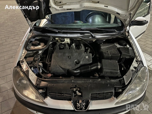 Peugeot 206 1.9D, снимка 12 - Автомобили и джипове - 53712343