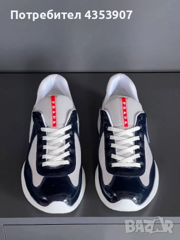 Prada MЪЖКИ маратонки намалени, снимка 3 - Маратонки - 53925486