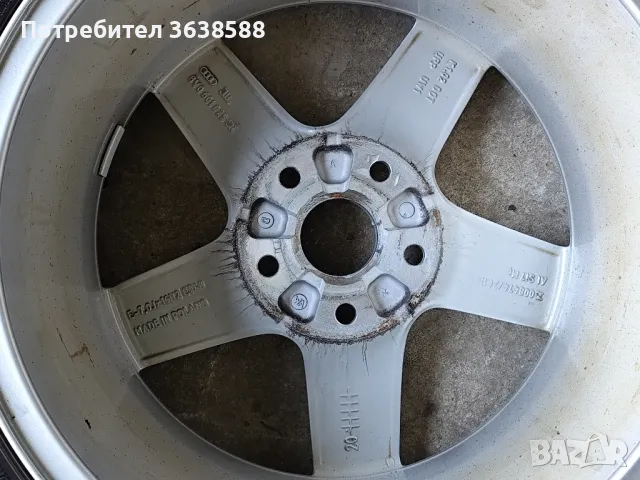 Алуминиеви джанти 5х112 16 оригинални за Ауди , снимка 5 - Гуми и джанти - 49851862