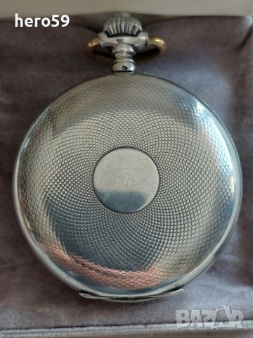 Джобен сребърен часовник Омега(Omega)52 мм.три капака, снимка 2 - Мъжки - 45596252