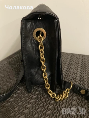 Дамска кожена чанта Valentino, снимка 4 - Чанти - 50700445