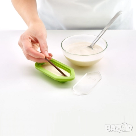 Комплект форми за сладолед на клечка Lekue 4 броя, забавни форми, снимка 2 - Други стоки за дома - 52042134