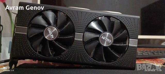 RX 580 4GB Sapphire Nitro+ Benchmark , снимка 4 - Видеокарти - 53619716