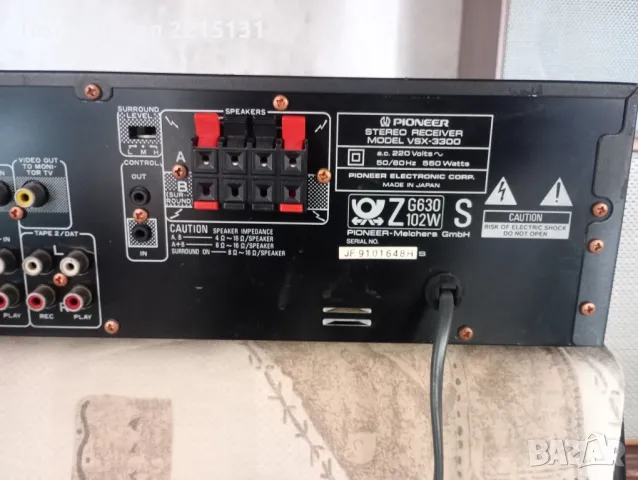 PIONEER, снимка 4 - Ресийвъри, усилватели, смесителни пултове - 50243921