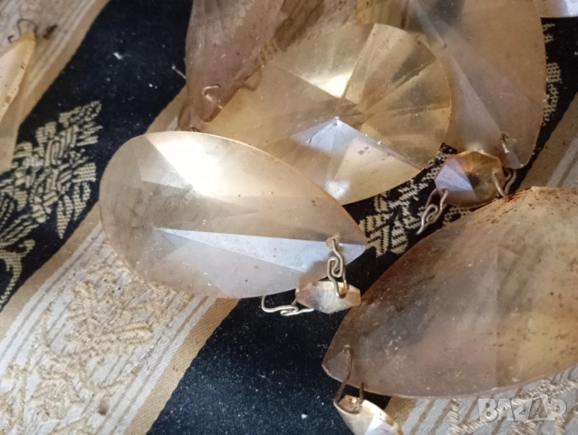 Лот висулки за полилей,лампа, снимка 5 - Полилеи - 52211207