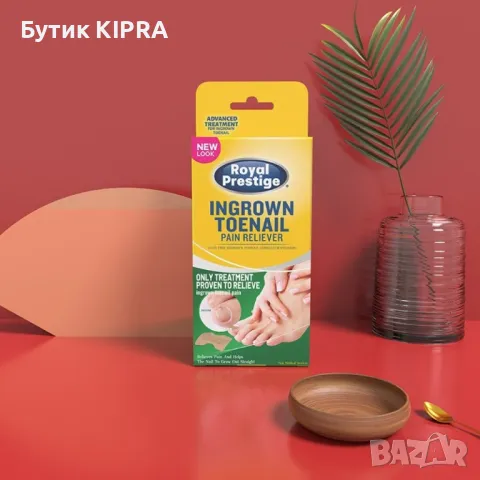 Лепенки за възстановяване на нокътна плочка на краката, снимка 1 - Продукти за маникюр - 47162026